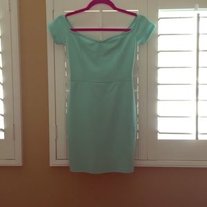 Mint cocktail dress