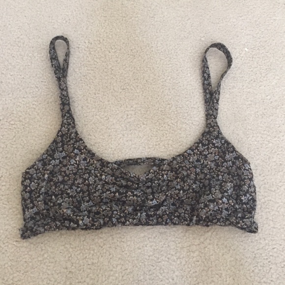 Brandy Melville floral soriya bra