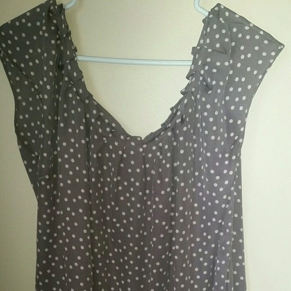 Lauren Conrad polka dot blouse