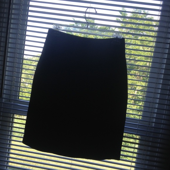 Dark Navy Pencil Skirt