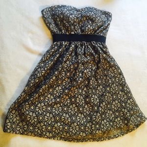 Strapless Spring Dress