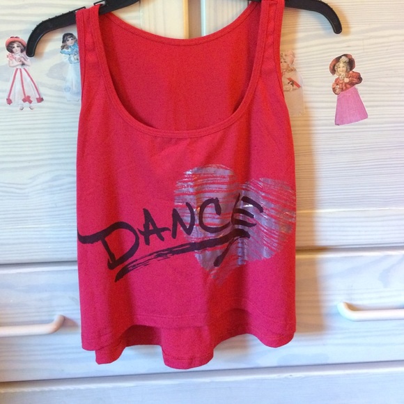 High-low dance tank