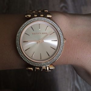 PRICE DROP Michael Kors 'Darci' Rose Gold Watch