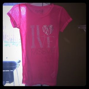 Hot Pink, See through, Miss Me Top