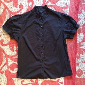 💥💥Banana Republic black short sleeve top