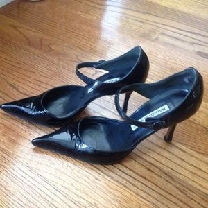 Manolo Blahnik patent leather Mary Jane pumps