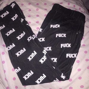 OMIGHTY "FUCK" LEGGINGS