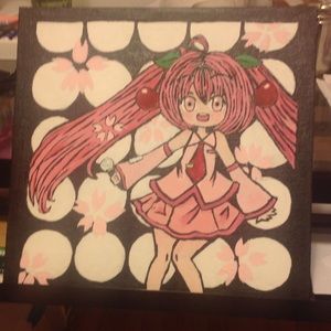 Miku painting