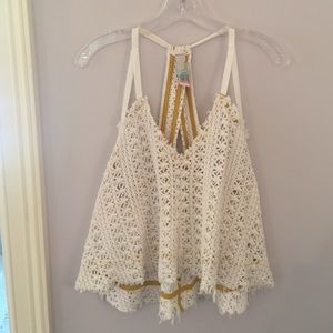 Free People white top