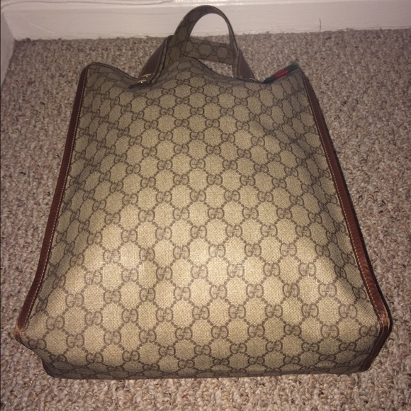 Authentic Gucci Monogram tote