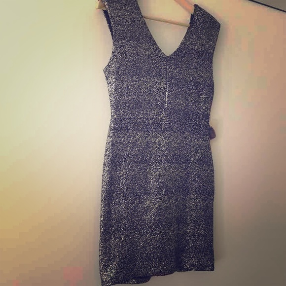 Brand NWT Black and silver sparkly minidress. - Picture 1 of 1