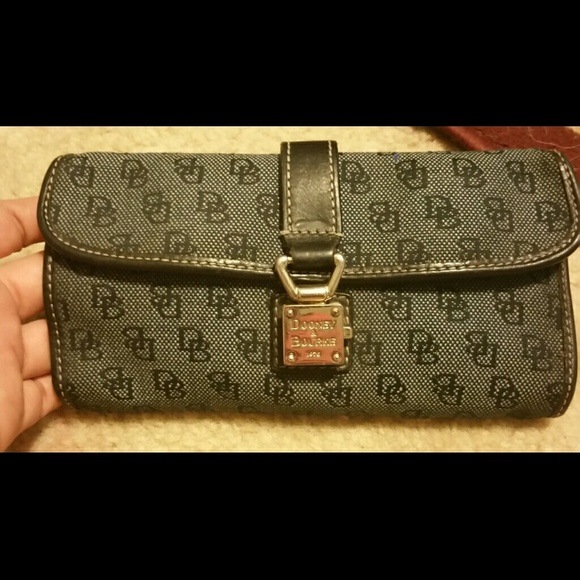 D&B blue denim wallet