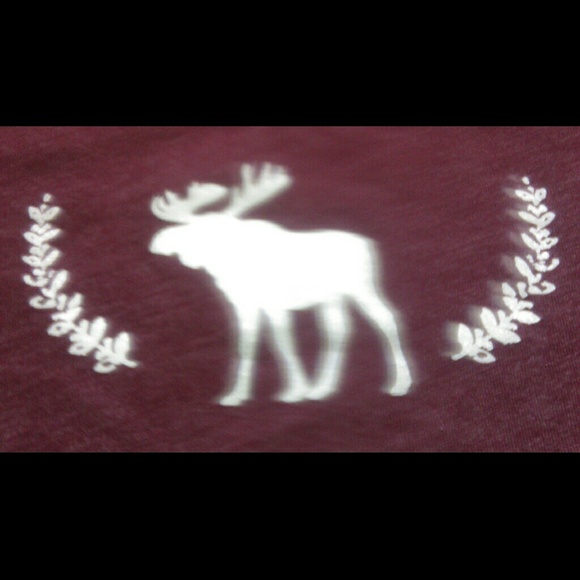 NWOT Maroon Abercrombie kids t-shirt (kids XL)