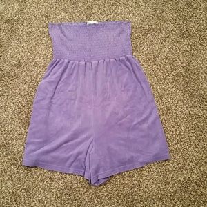 Purple romper