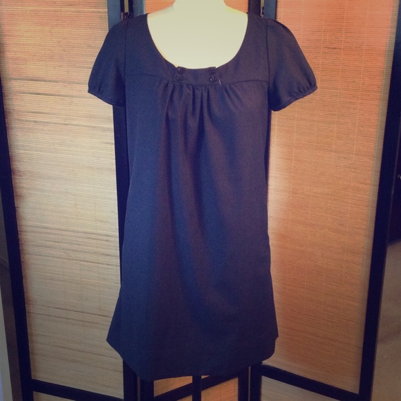 Black mini dress