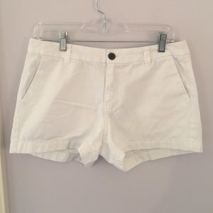 Target white shorts.  look just like J.crew