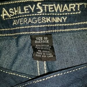Skinny jeans by Ashley Stewart