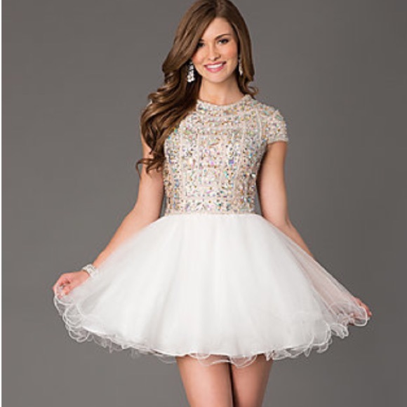 Terani Couture Short Prom Dress