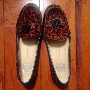 Dolce Vita leopard loafers