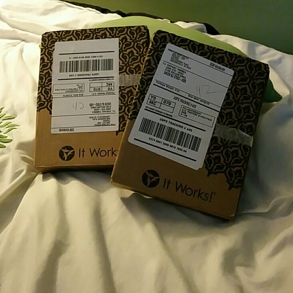 It works belly wraps set of 4