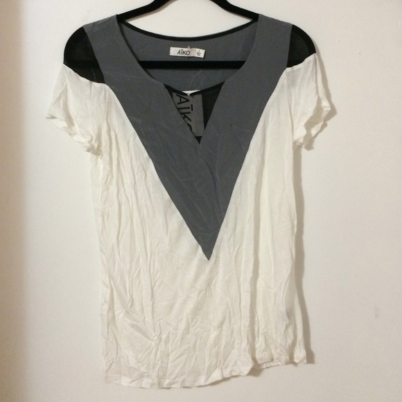 Aiko silk top