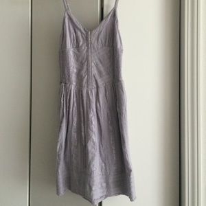 Purple and sparkly silver UO summer dress