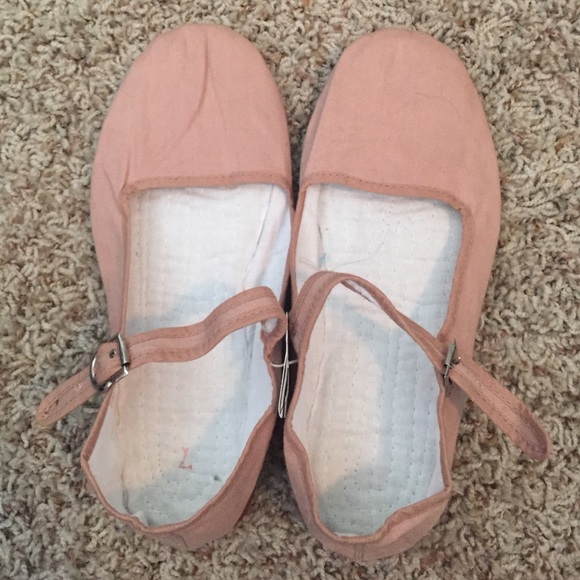 Nude UO Mary Janes
