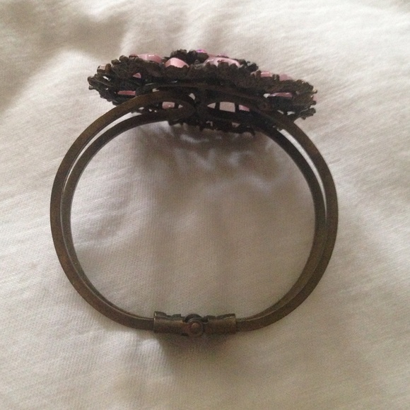 Bronze & lavender Bracelet - Picture 2 of 2
