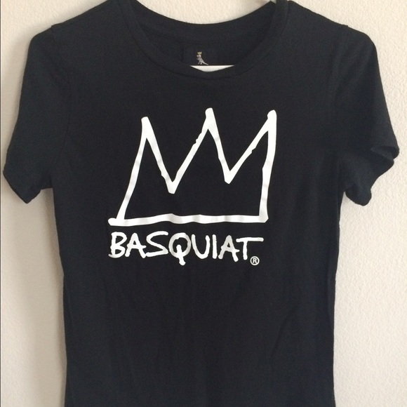 Forever 21 black Basquiat graphic tee