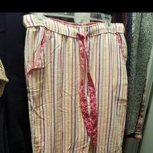 Striped Pajama Pants