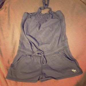 Abercrombie & Fitch grey romper