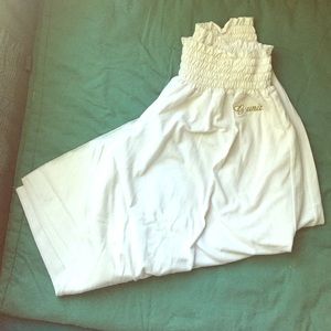 Wide cargo Capri pants