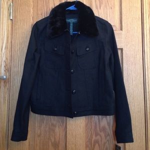 NEW Ralph Lauren Black Jean Jacket