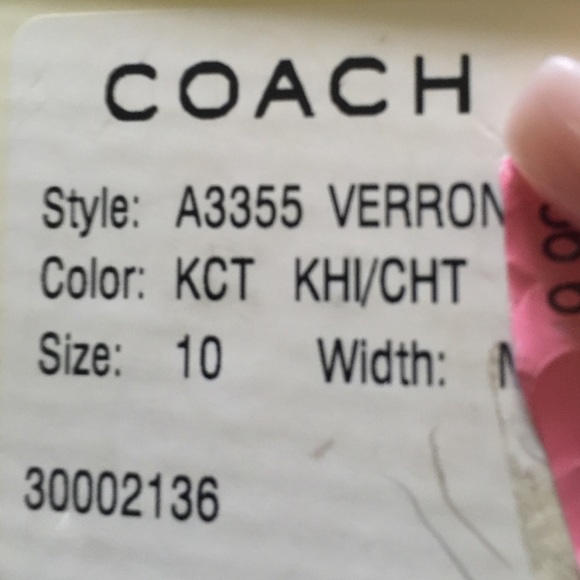 Coach Signature Espadrille Wedge - Picture 2 of 2