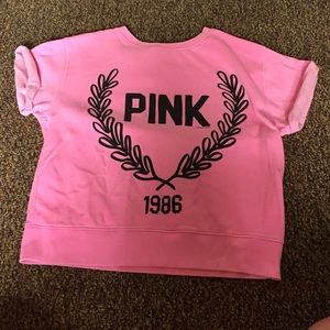 PINK sweatshirt tee