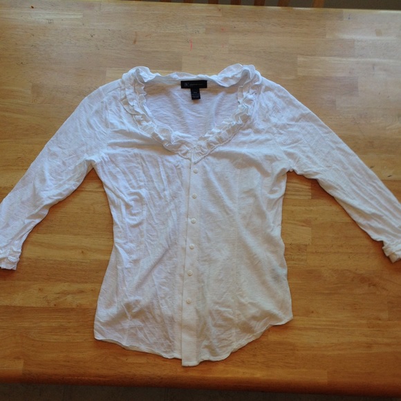Frilly cardigan