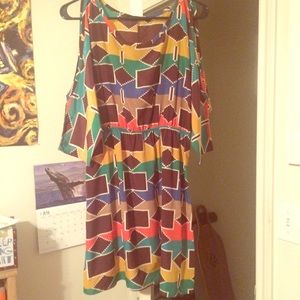 ***SOLD Peaches n' Cream open arm dress!