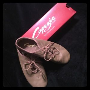 New in Box Leather Lace Up Jazz Shoes