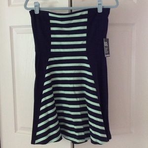Express Striped Skater Dress. Size Medium. NWT!