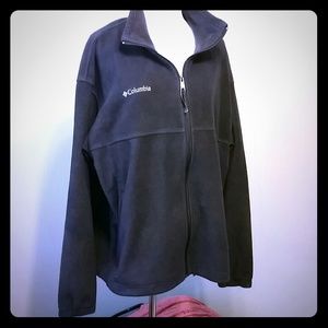 Columbia Black Fleece Jacket XL