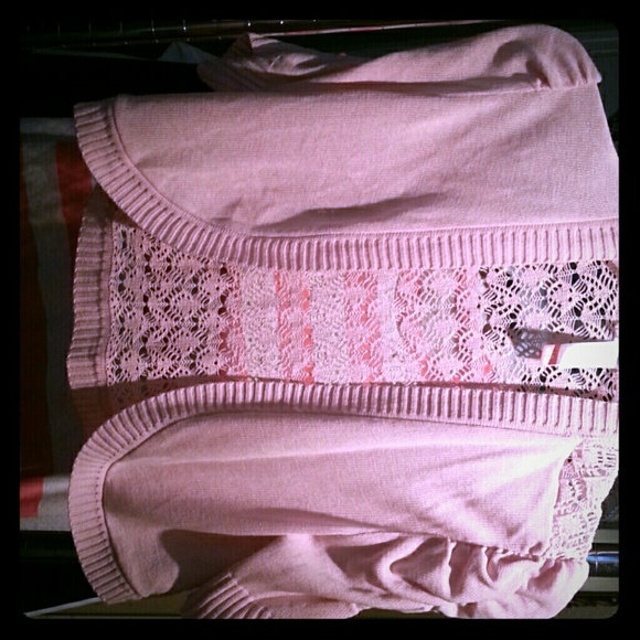 Baby pink jacket Nwot