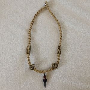 Shark Tooth Hemp Necklace