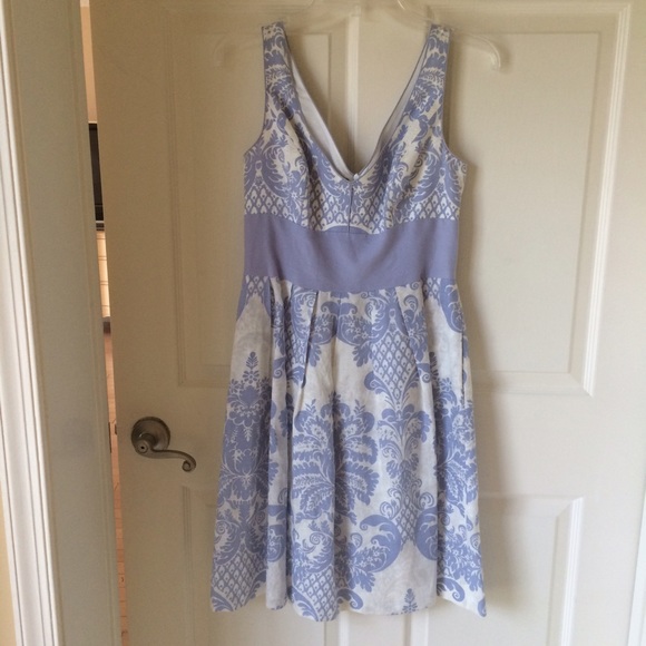 Nordstrom lavender linen party dress
