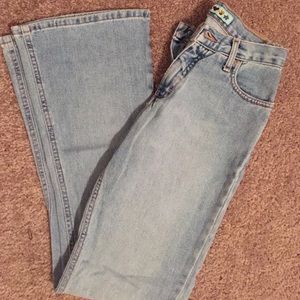 Mudd light color blue jeans. Size 3