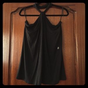 Express Halter Top Black