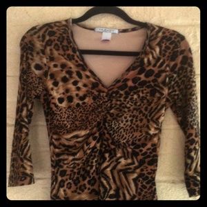 Leopard print shirt