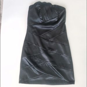 NWT Dark blue grey steel short formal dress (prom)