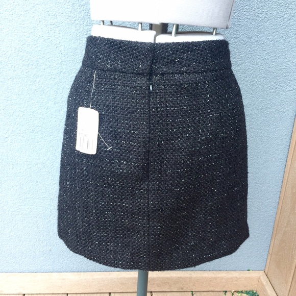 NWT Boucle Woven Skirt - Picture 3 of 3