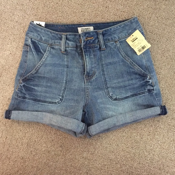 Women's Celebrity Pink Jeans Shorts