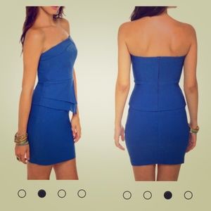 NWOT Lulus royal blue dress.